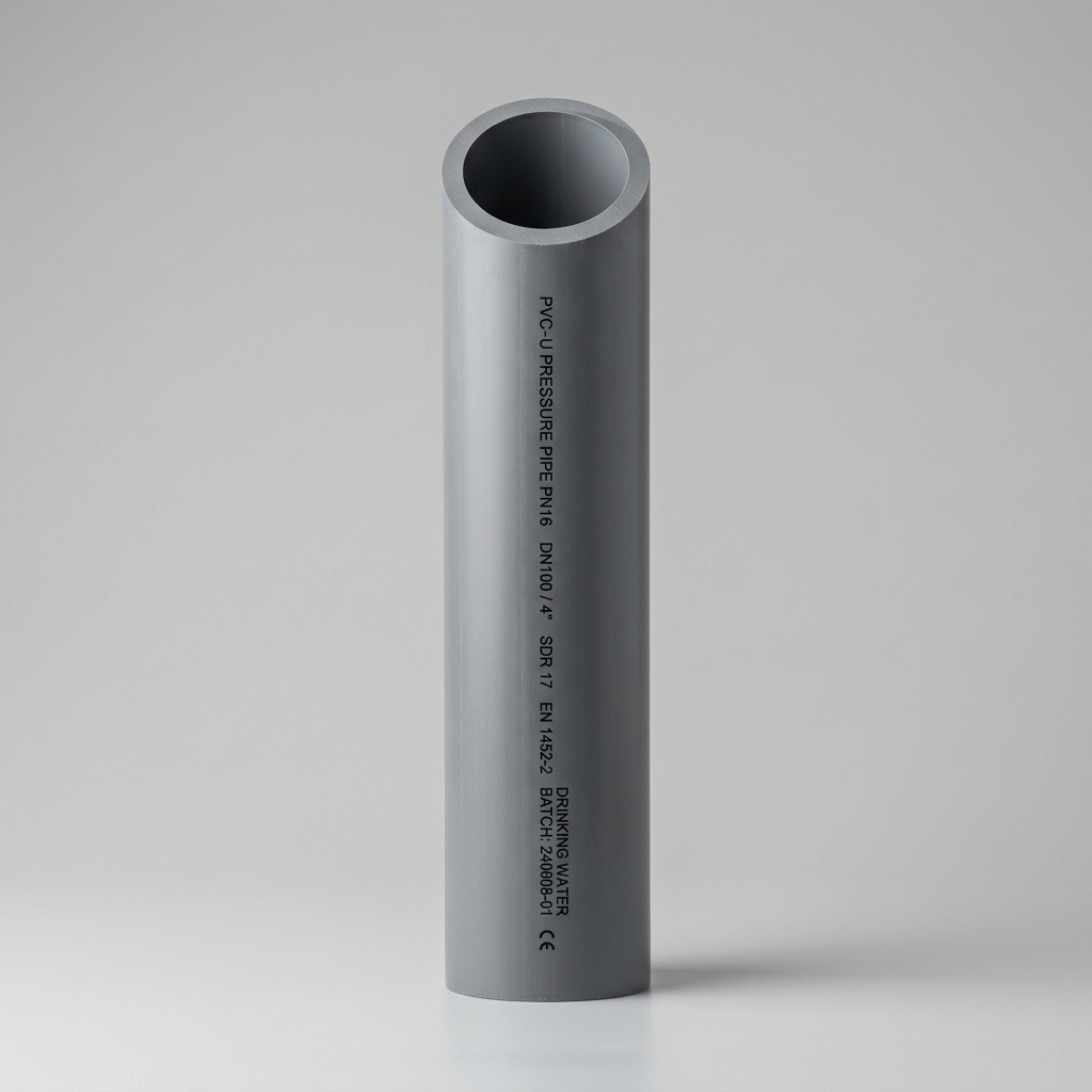 PVC-U pressure pipe 110 mm PN10 (3 m)